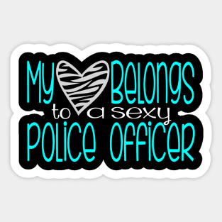 Police Officer's Wife Sticker